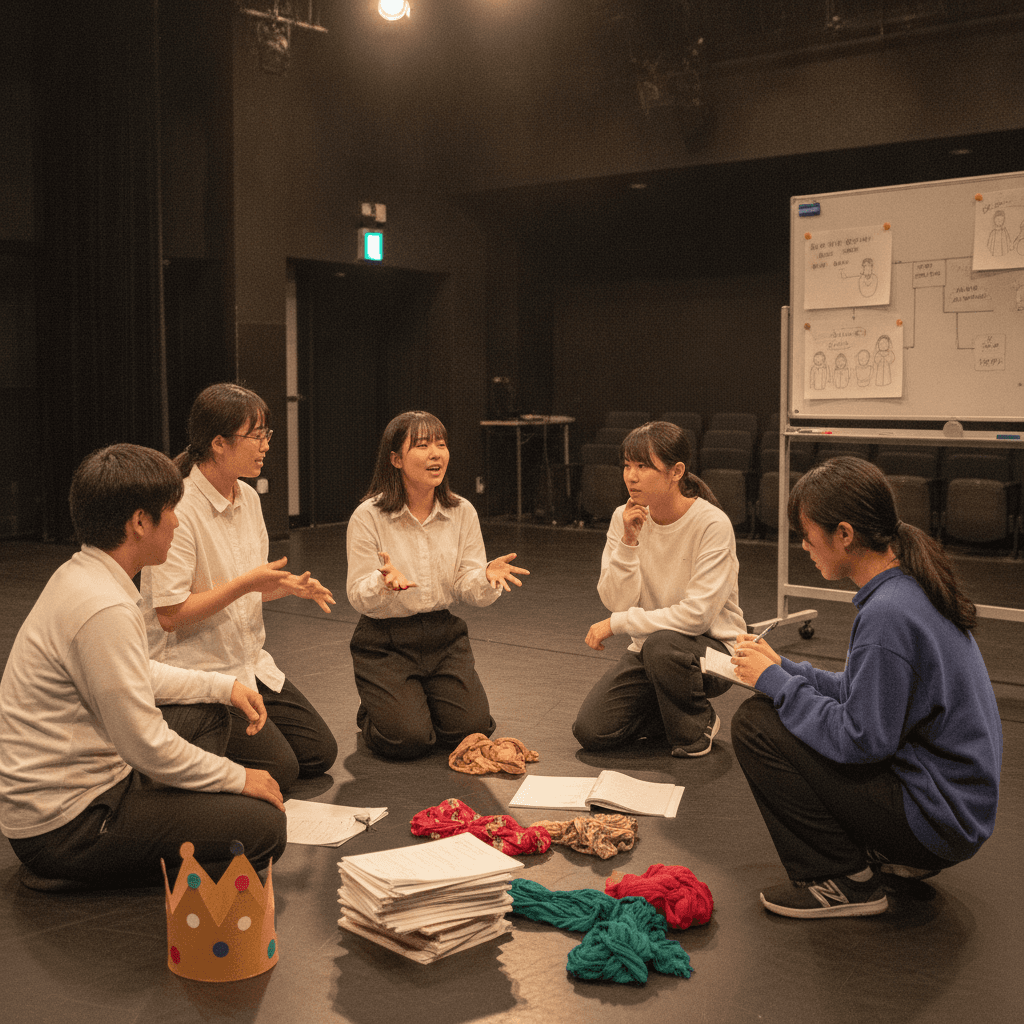 高校演劇で「強い学校」になる秘訣:共感と創造を育む稽古ノウハウ